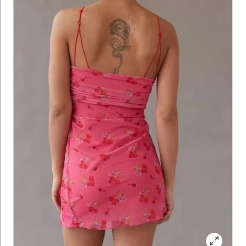 💝Urban Outfitters lace-up mini dress NWT - Picture 2 of 2